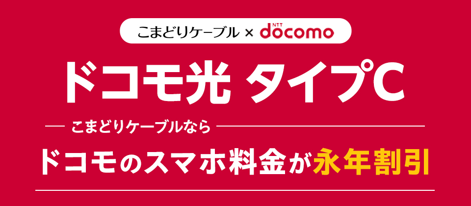 ドコモ光 タイプC